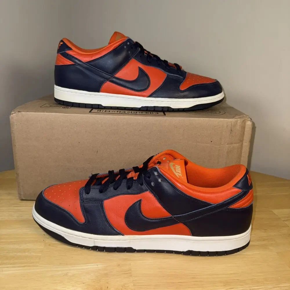 Nike Dunk Low Champs Colors Size 14 Used No Box Great Condition Ships Fast